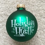 2016-12 Holiday Hustle 5K 142   Getting a collection of these christmas tree ornaments.